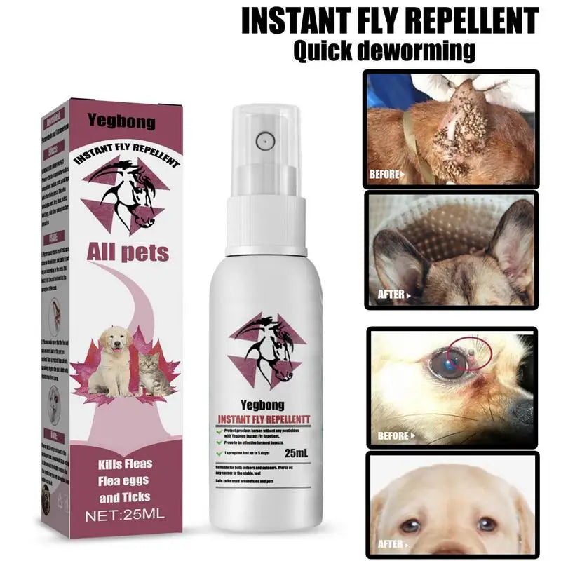 Fleas Tick And Mosquitoes Spray Pet Friendly Supplies