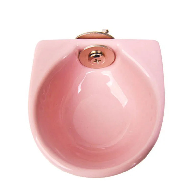 Ceramic Hanging Small Animal Feeder: Hygienic & Easy-to-Clean Water Drinking Bowl, Food Bowl Pet Friendly Supplies