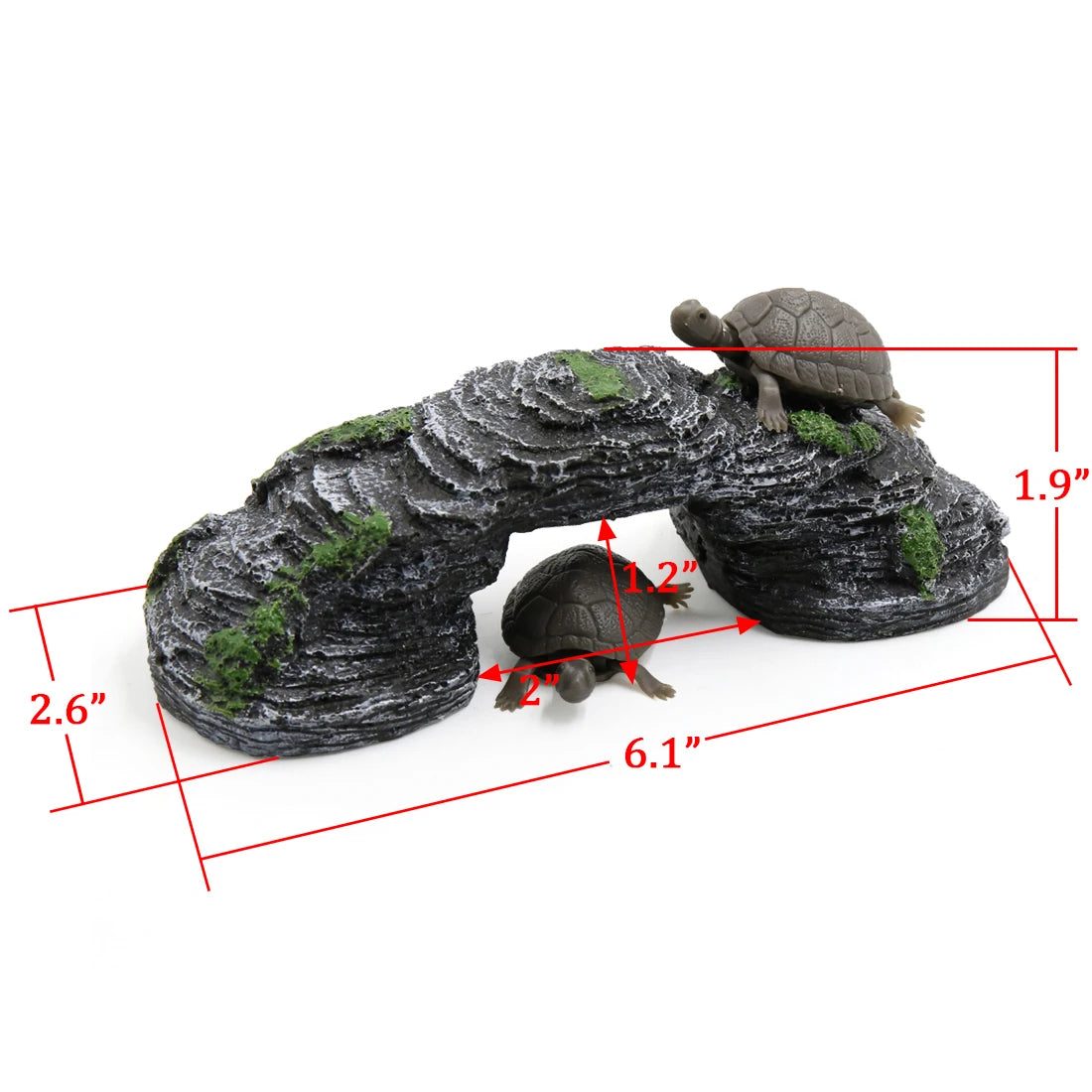 Reptile/ Fish Tank Floating Islands Hideaway - Pet Friendly Supplies