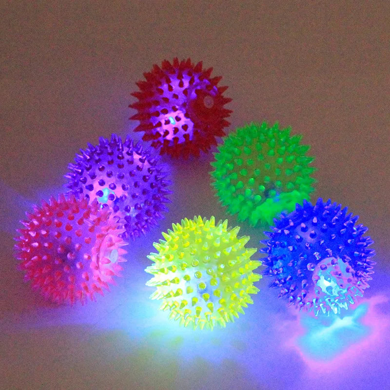 Luminous Sound Bouncy Ball Pet Friendly Supplies