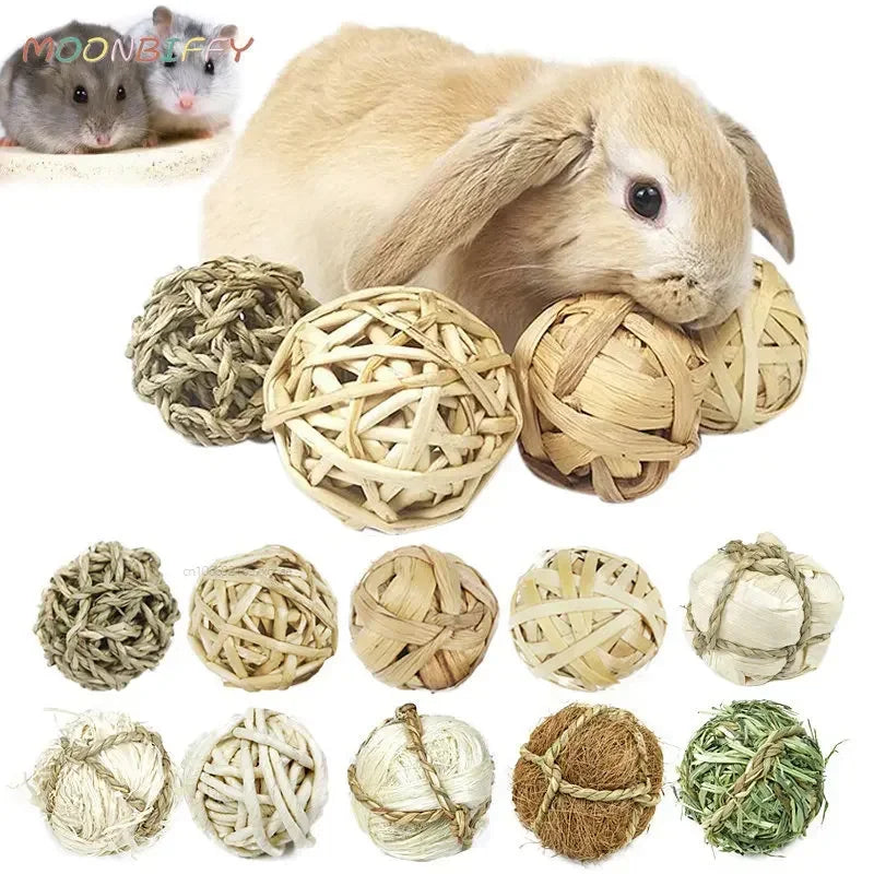 10 Styles 7CM Chewing Braided Ball Pet Friendly Supplies