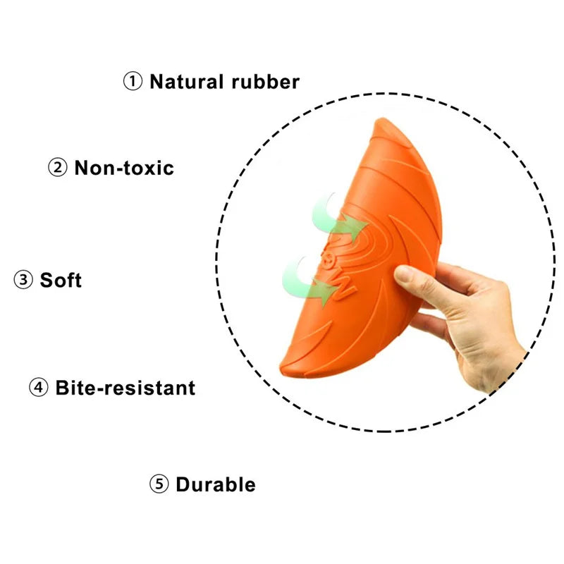 Bite Resistant Flying Disc Pet Friendly Supplies