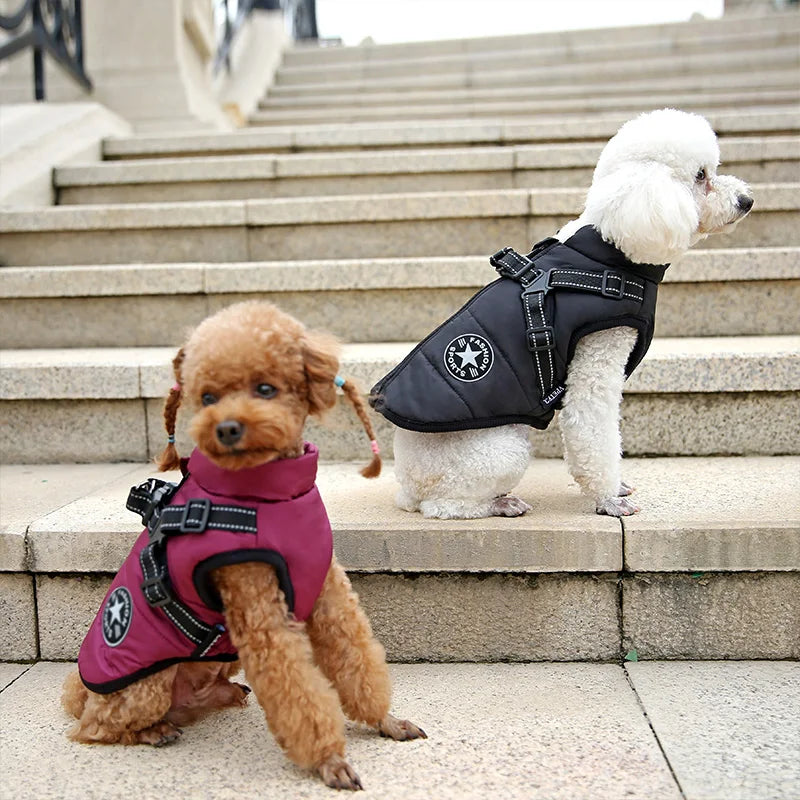 Waterproof Warm Dog Jacket Vest Pet Friendly Supplies