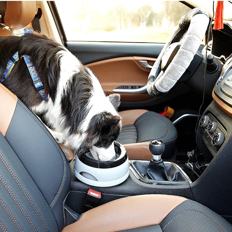 Travel Car Bowl, Anti-skid & Splash-proof Pet Friendly Supplies