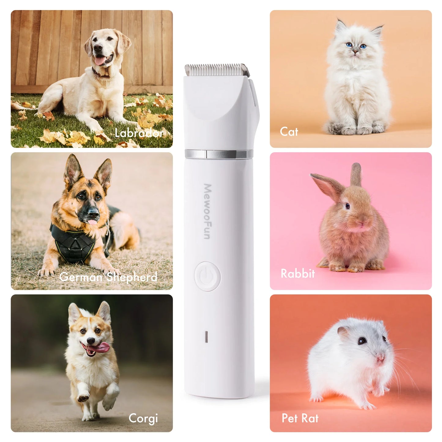 4 in 1 Pet Electric Hair Trimmer Pet Friendly Supplies