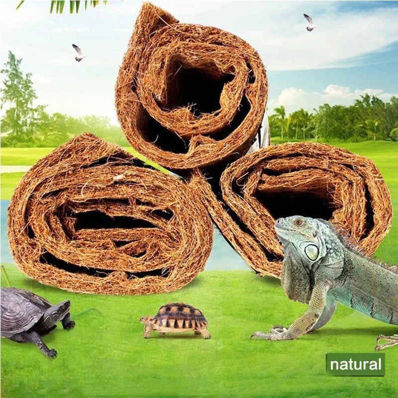 Reptile Carpet Natural Coconut Fiber Pet Friendly Supplies