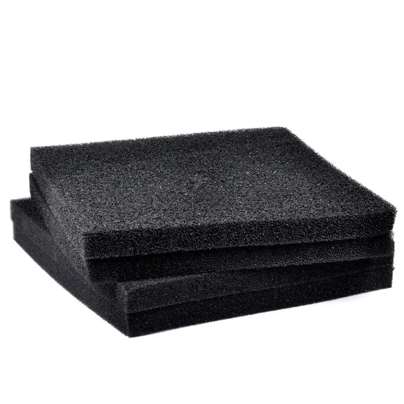 2CM 3CM 4CM 5CM Black Filtration Foam Aquarium Fish Tank Pet Friendly Supplies