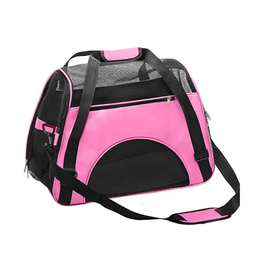 Soft-Sided Cat Travel Carrier Pet Friendly Supplies