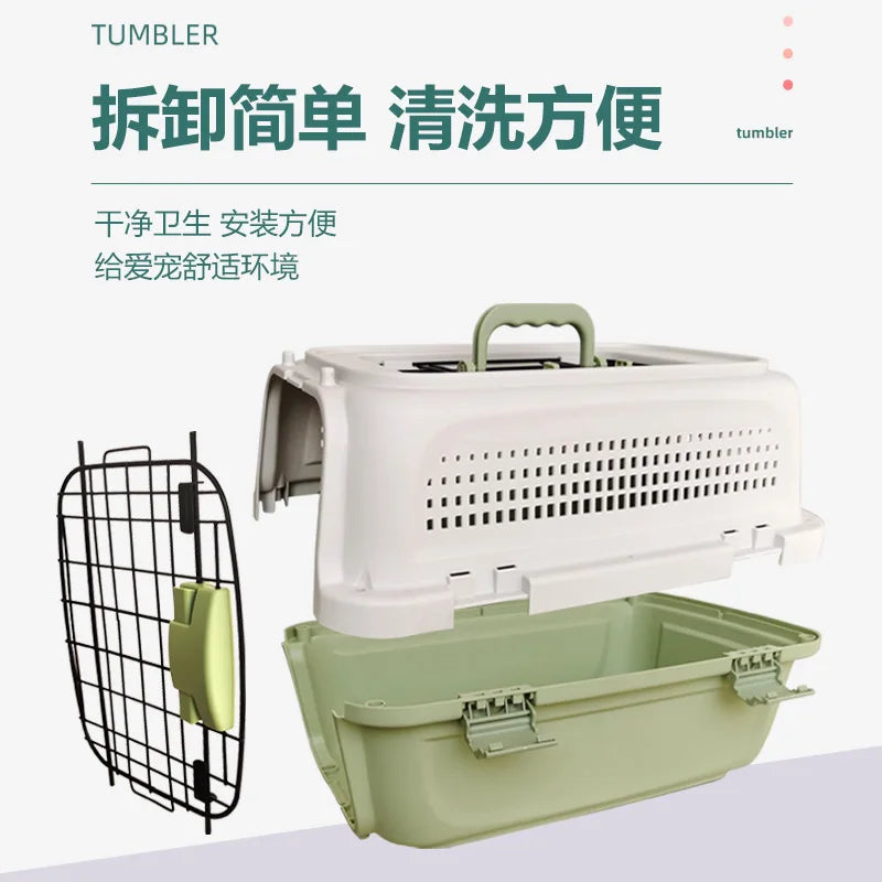 Portable Air Case Boeing Type Cat Cage Pet Friendly Supplies