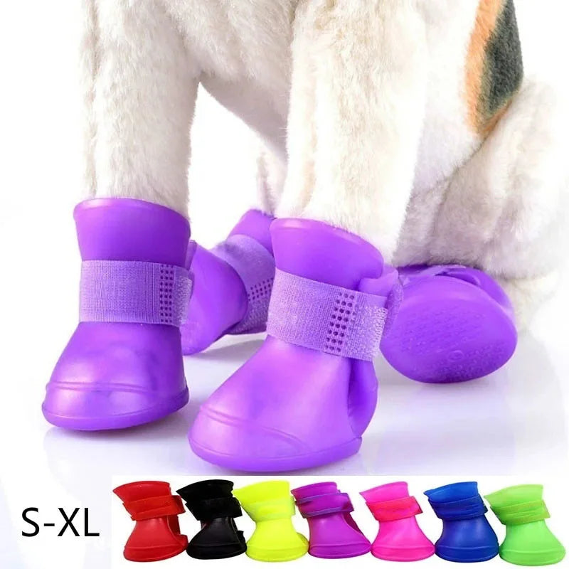 Waterproof Pet Rain Shoes Pet Friendly Supplies