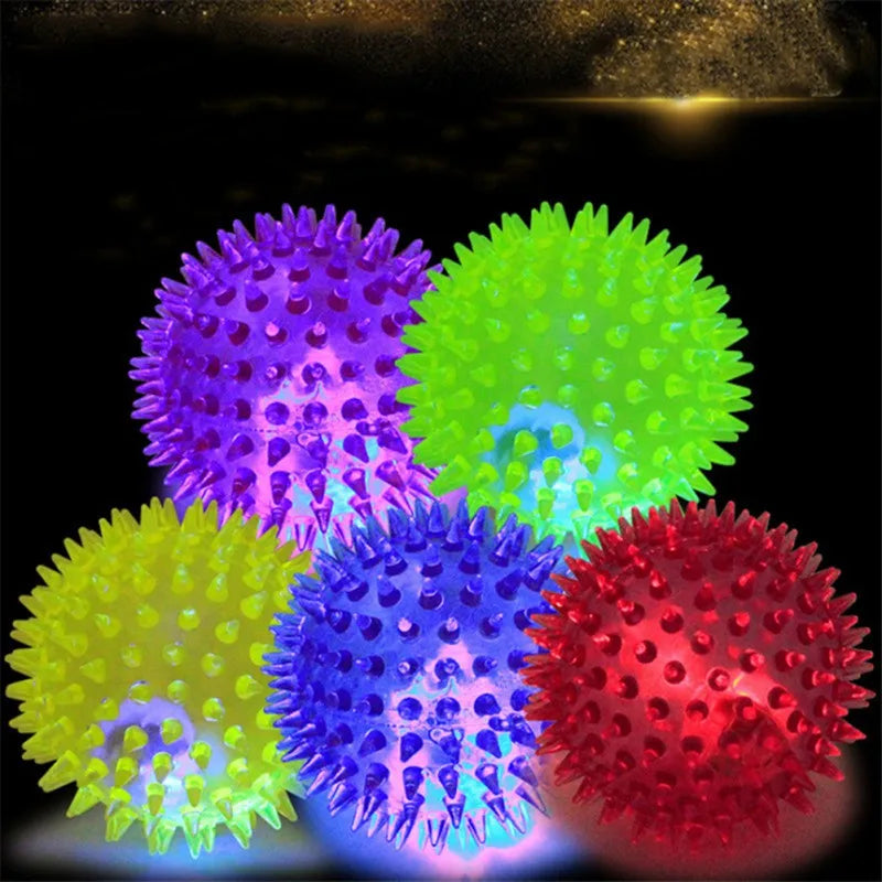 Luminous Sound Bouncy Ball Pet Friendly Supplies