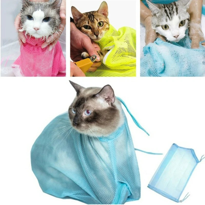 Mesh Bath Bag Pet Friendly Supplies