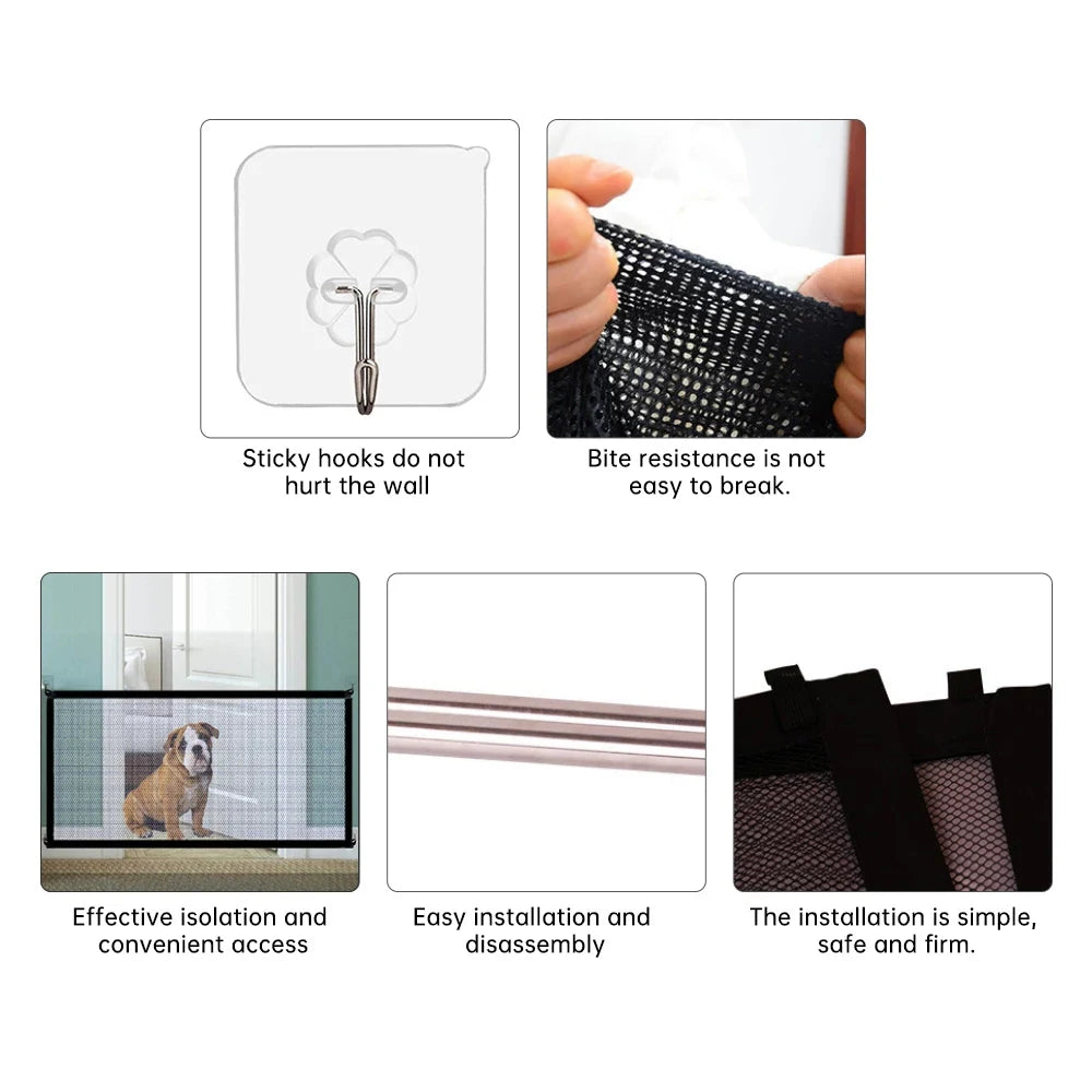 Breathable Mesh Dog Fence Pet Friendly Supplies