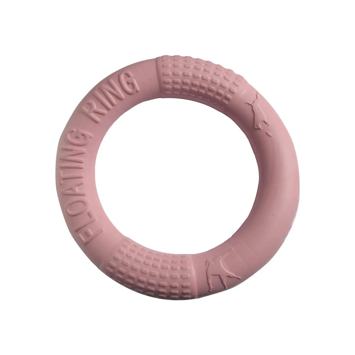 Mini Puppy Flying Disk Teether Rubber Ring. - Pet Friendly Supplies