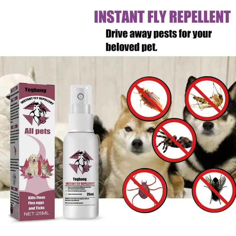 Fleas Tick And Mosquitoes Spray Pet Friendly Supplies