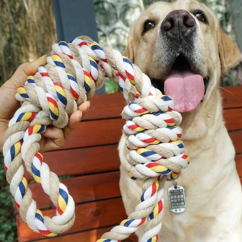 60CM Bite Molar Tooth rope dog toy Pet Friendly Supplies