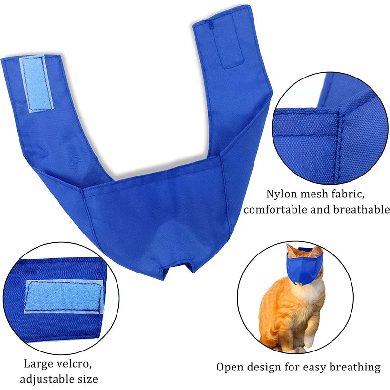 Breathable Cat Anti-Bite Muzzles Pet Friendly Supplies