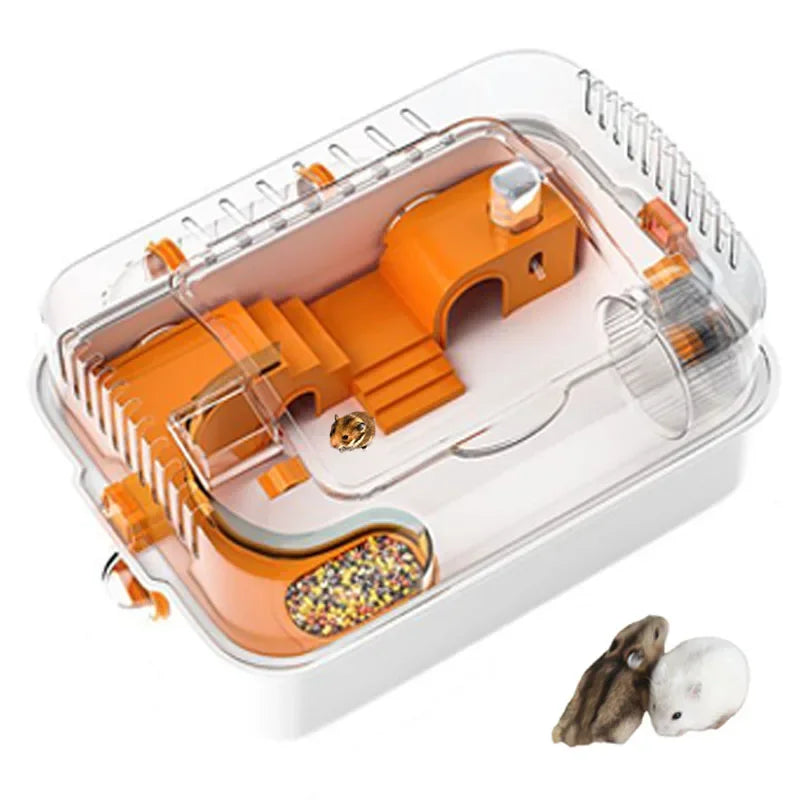 Chic Transparent Animall Cage Pet Friendly Supplies