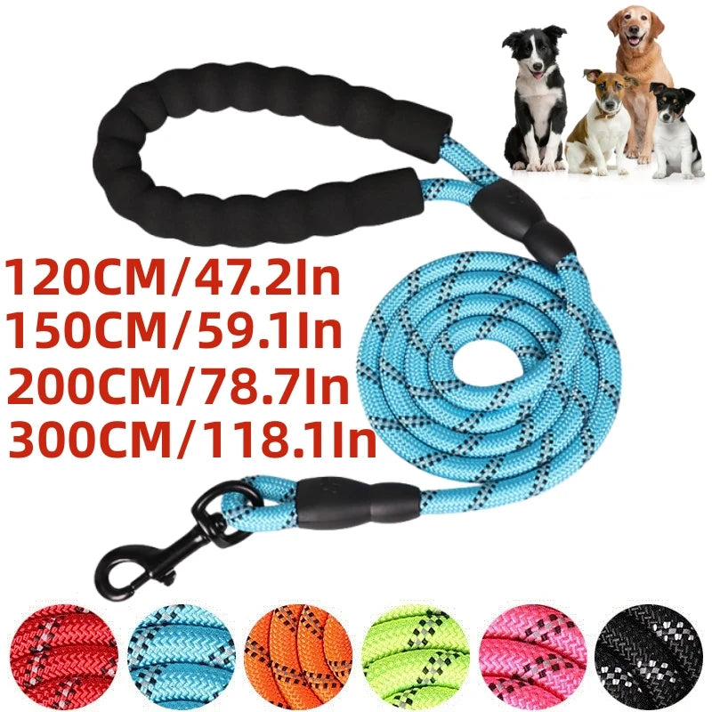 Strong Reflective Leashes for Dogs Pet Friendly Supplies