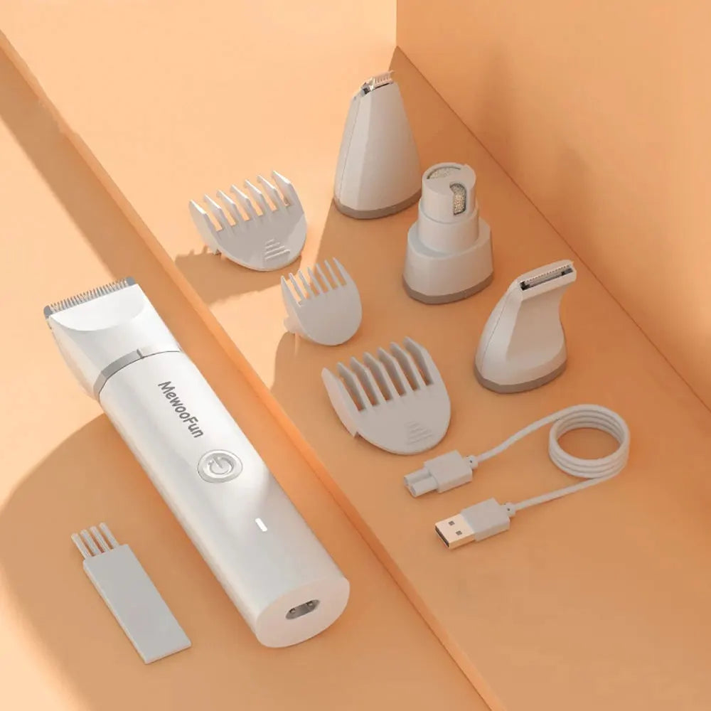 4 in 1 Pet Electric Hair Trimmer Pet Friendly Supplies