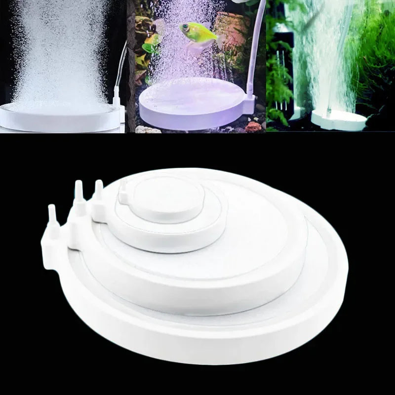 35/50/80/100mm Fish Tank Aquarium Air Stone Oxygen Aerator Pet Friendly Supplies