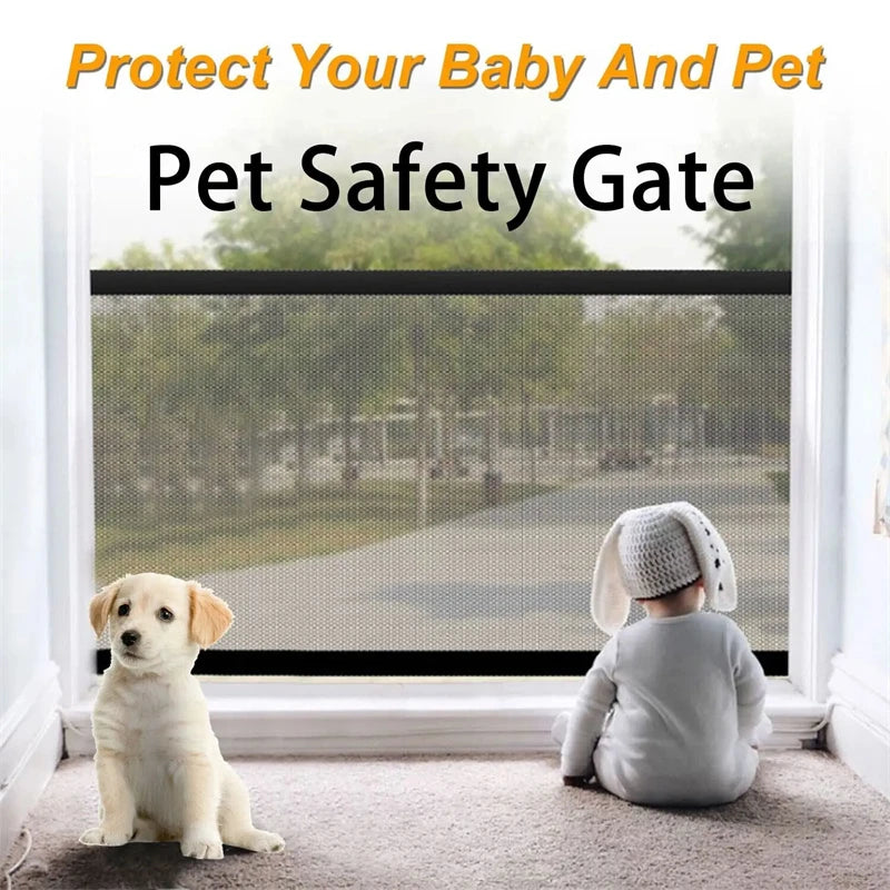 Mesh Dog Gate Pet Friendly Supplies