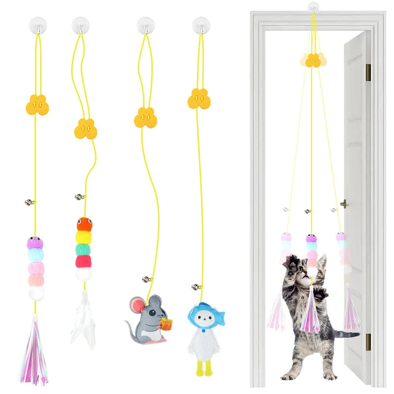 Swinging Teasing Cat Toy Pet Friendly Supplies