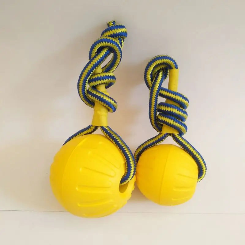 Interactive Rope Ball Toy For Play Chewing Dog Training Pet Friendly Supplies