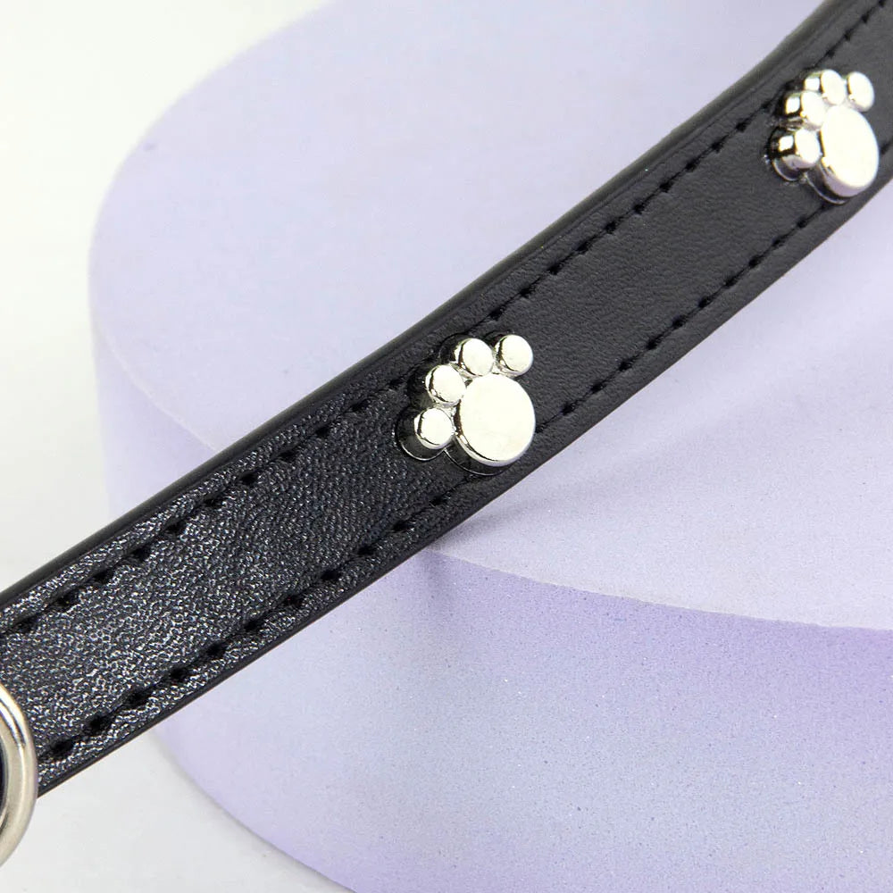 Paw Leather Durable Dog Collars - Pet Friendly Supplies