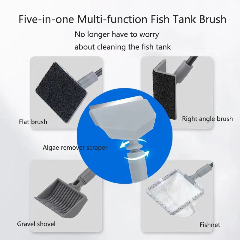 Aquarium Fish Tanks Cleaning Tools Pet Friendly Supplies