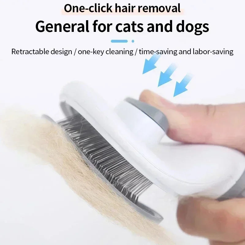 Non Slip Cat Hair Remover Brush Pet Friendly Supplies