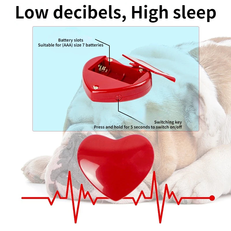 Heartbeat Behavioral Training Plush Comfortable Snuggle Top Pet Friendly Supplies