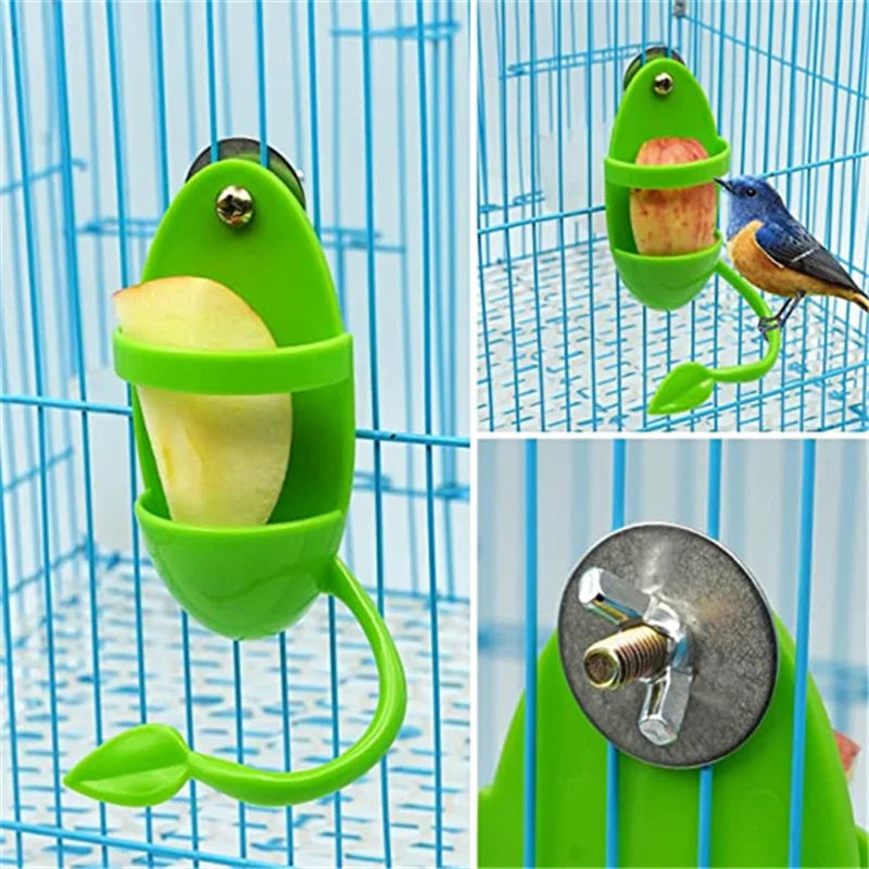 Pet Bird Feeder Hanging Fruit Vegetable - Pet Friendly Supplies