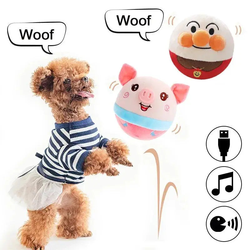 Electronic Talking Interactive Dog Ball Pet Friendly Supplies