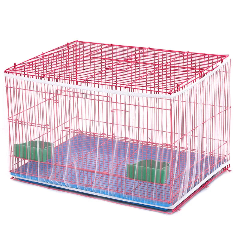 Mesh Bird Cage Cover Pet Friendly Supplies