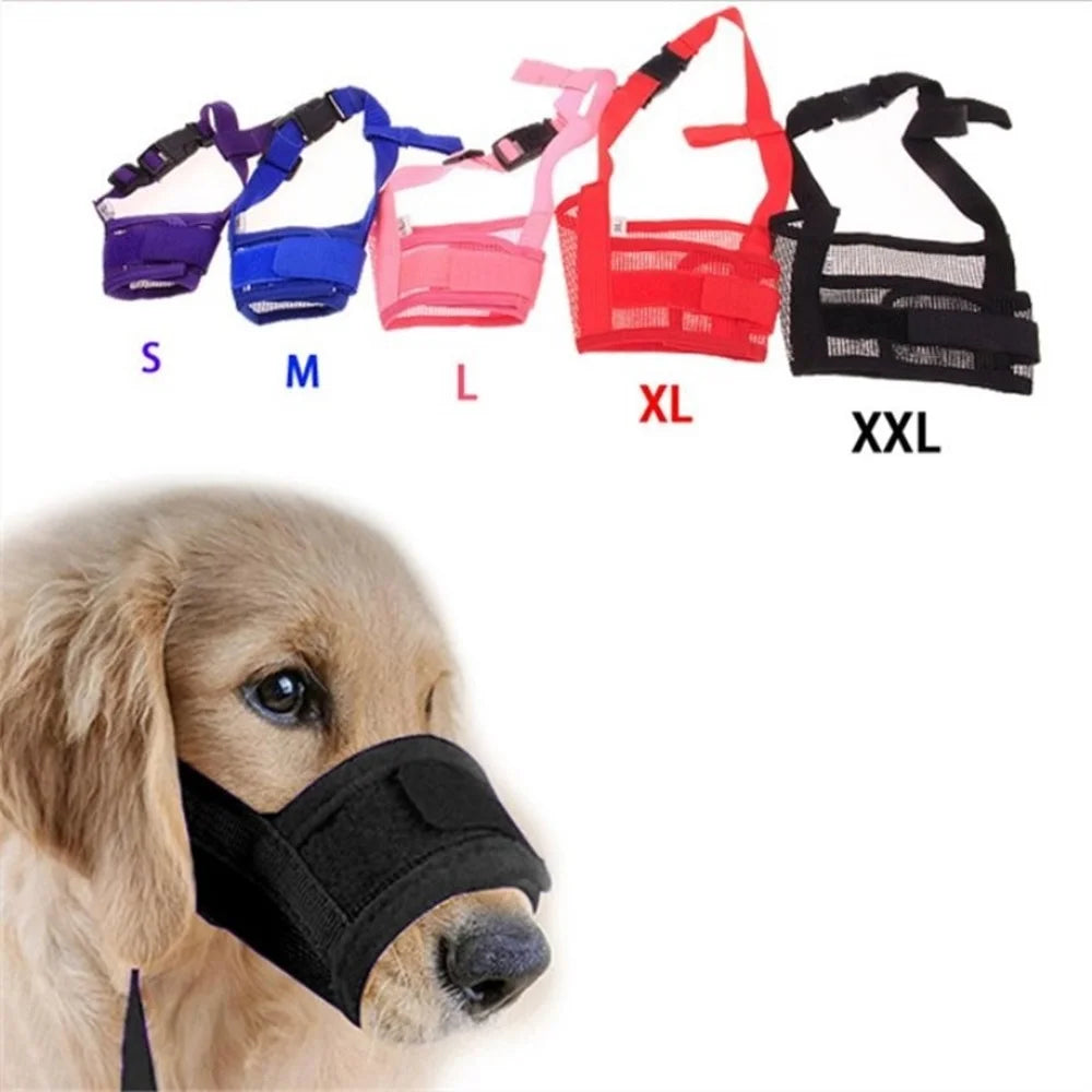 Mesh Breathable Anti Barking Dog Muzzle Pet Friendly Supplies