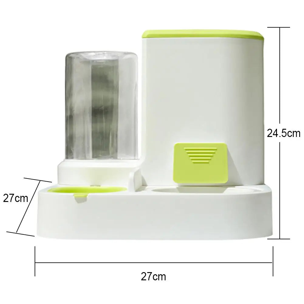 2-in-1 Pet Automatic Feeder Pet Friendly Supplies