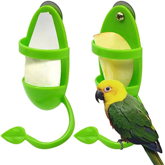 Pet Bird Feeder Hanging Fruit Vegetable - Pet Friendly Supplies