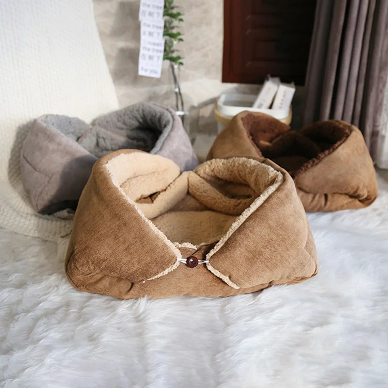 Multifunctional Foldable Warm Thickened Bed Pet Friendly Supplies