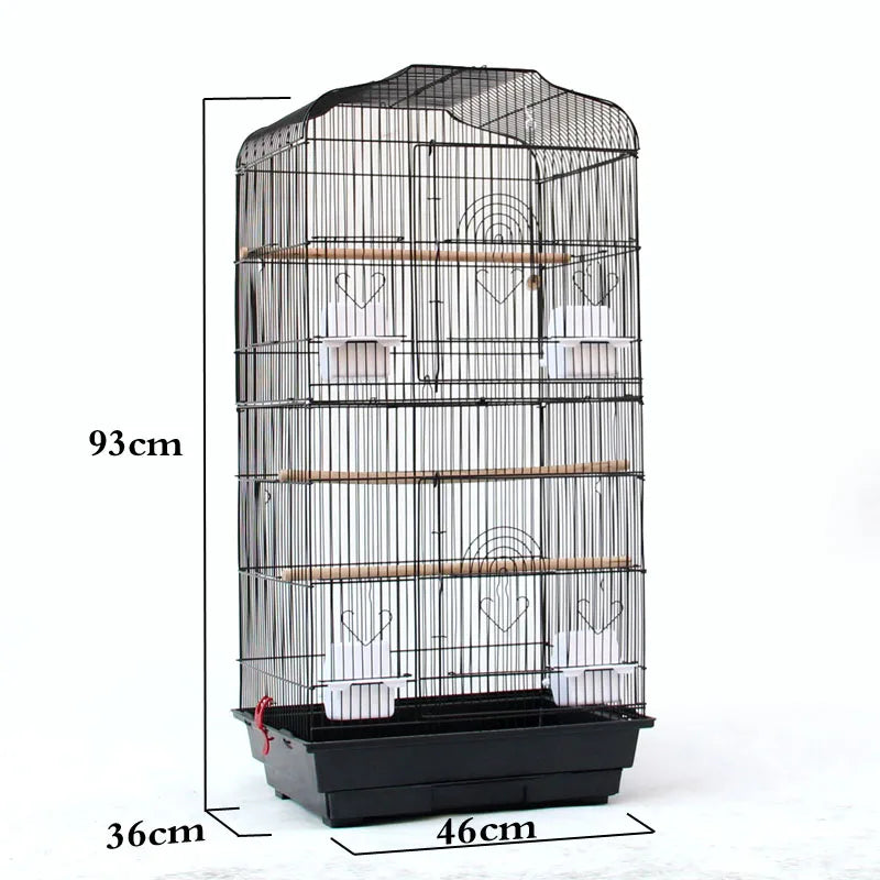 Luxury Bird Cage  93x36x46cm - Pet Friendly Supplies