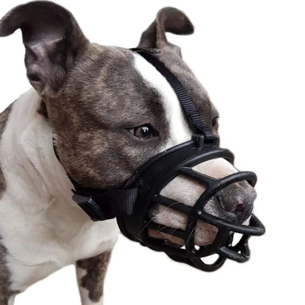 Soft Silicone Breathable Dog Muzzle Pet Friendly Supplies