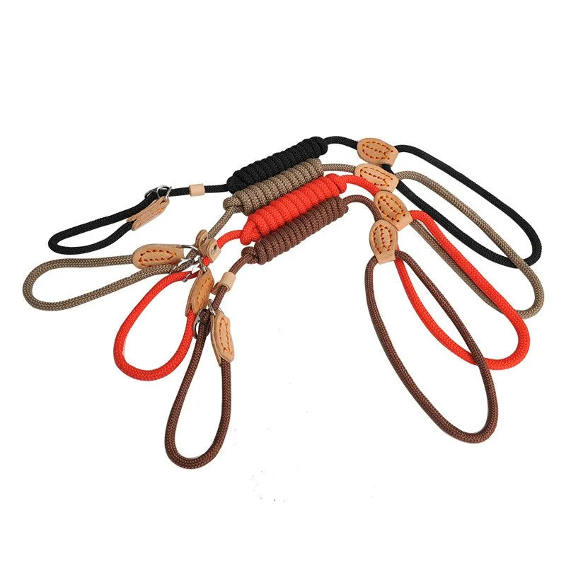 Dog Leash Slip Rope Lead Pet Friendly Supplies