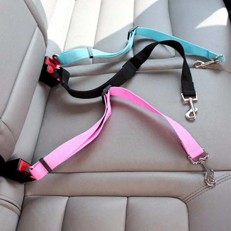 Adjustable Dog Car Seat  Belt Pet Friendly Supplies