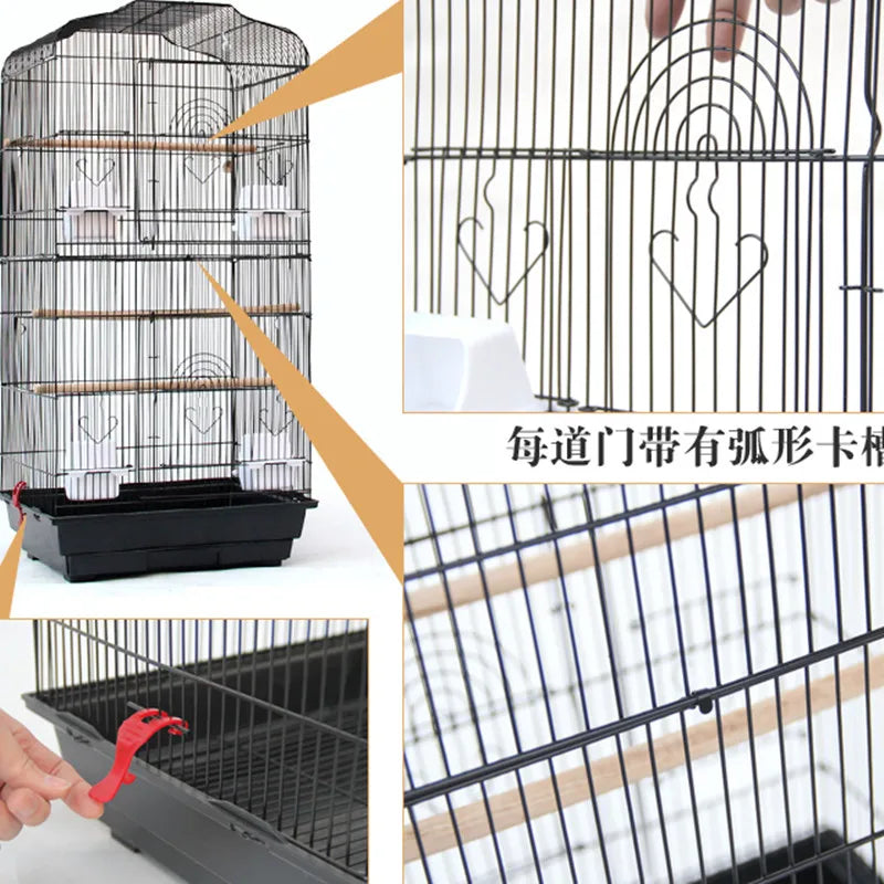 Luxury Bird Cage  93x36x46cm - Pet Friendly Supplies