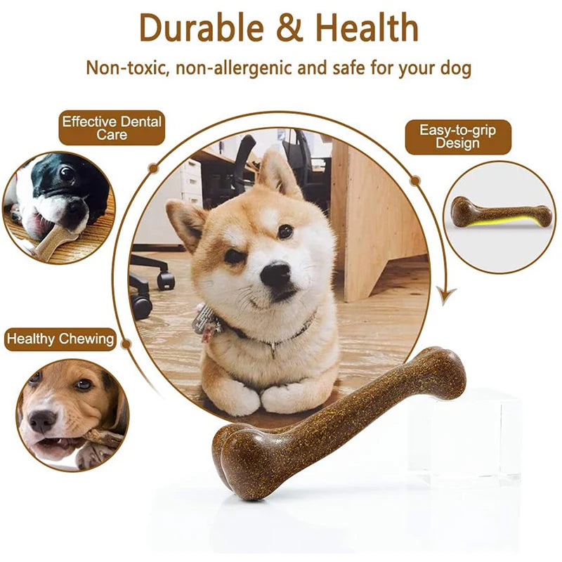 Natural Tough Chew Bone - Pet Friendly Supplies