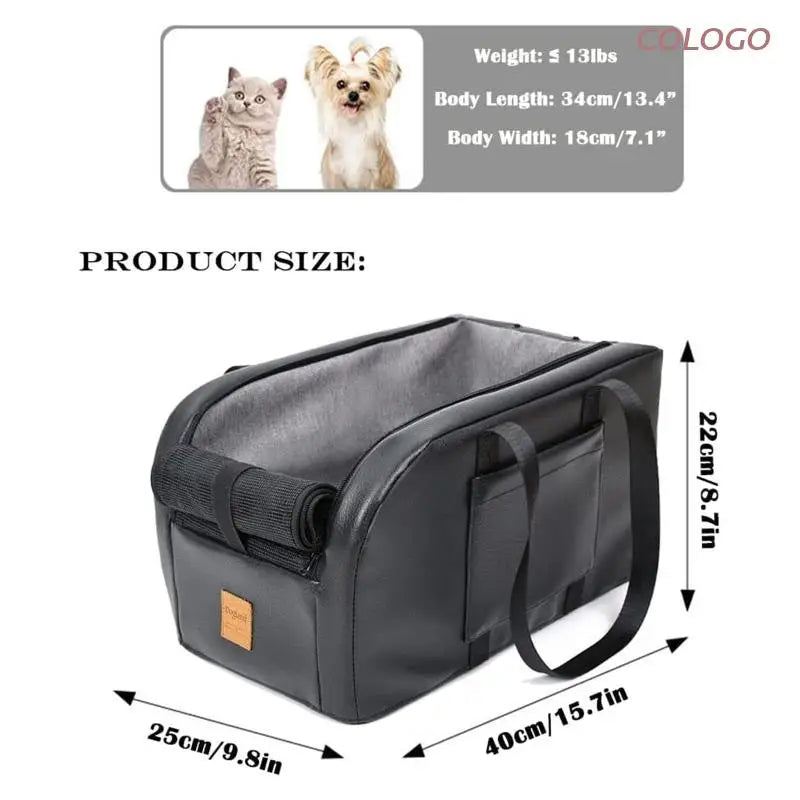 Luxury Dog Booster Seat For Car Pet Friendly Supplies