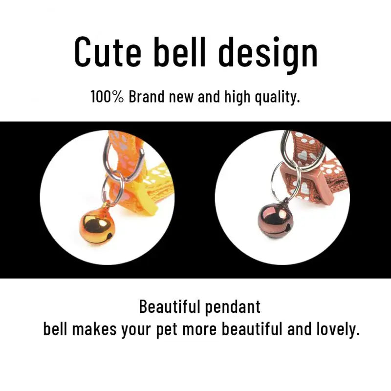 Cute Bell Collar For Cats Pet Friendly Supplies