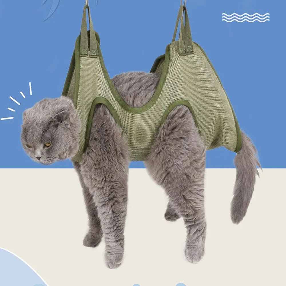 Cat Restraint Hammock Pet Friendly Supplies