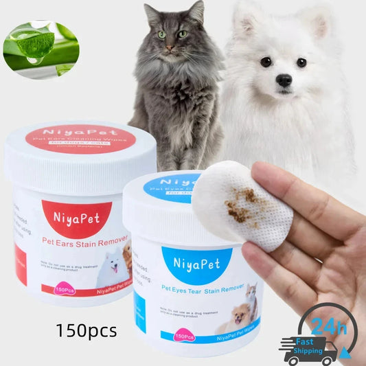 Pet Wipes For Cat Eyes & Ears