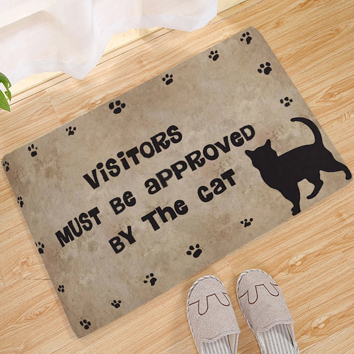 Wipe your paws welcome Doormat Pet Friendly Supplies